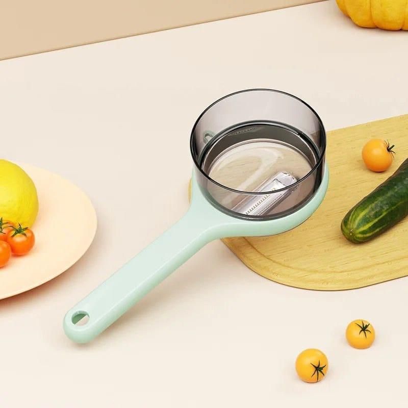 Peeler With Storage Box – Slice, Store & Stay Mess-Free!